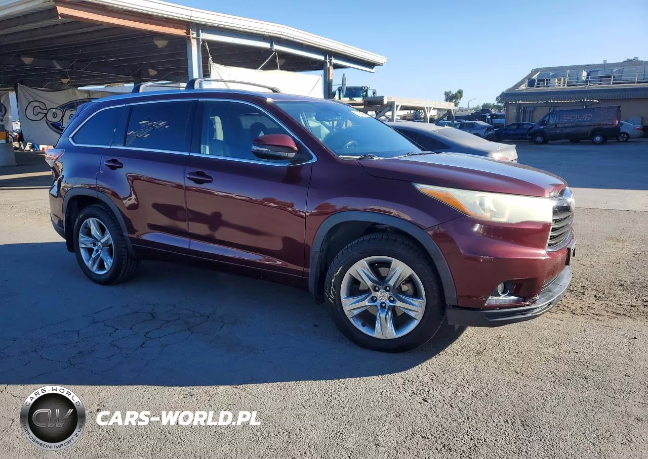 2015 Toyota Highlander Limited VIN:5TDDKRFH1FS114673 - 4