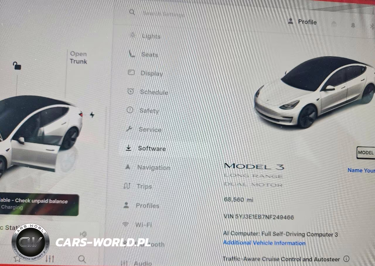 2022 Tesla Model 3 VIN:5YJ3E1EB7NF249466 - 9
