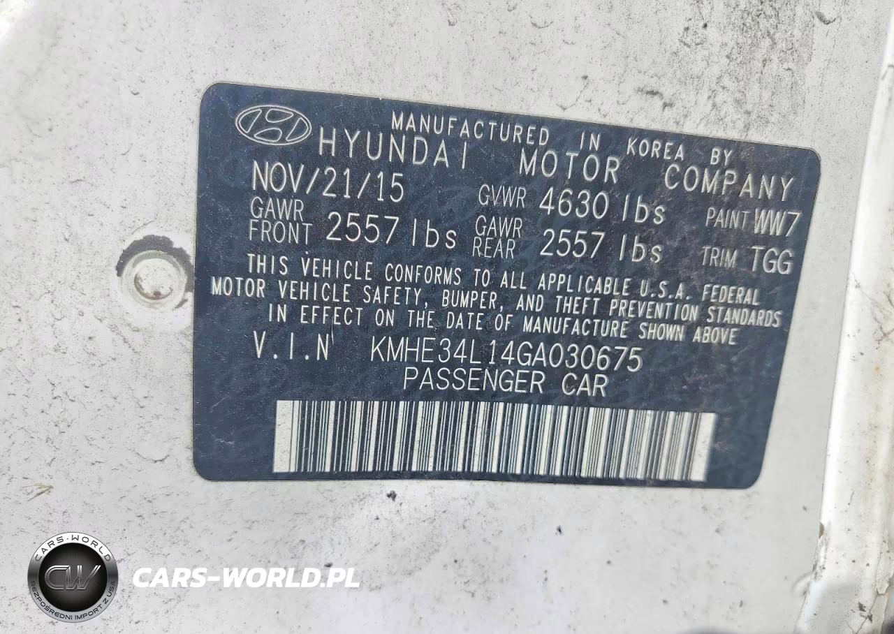 2016 Hyundai Sonata Hybrid Limited VIN:KMHE34L14GA030675 - 12