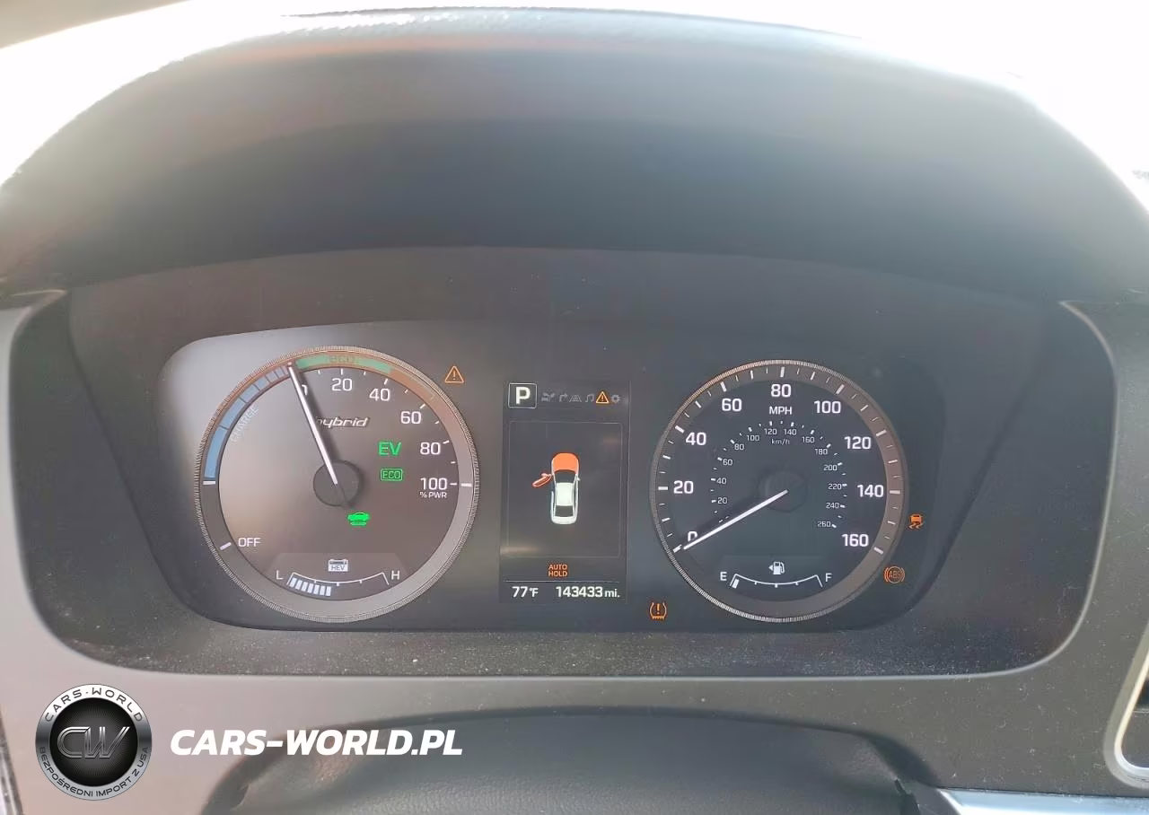 2016 Hyundai Sonata Hybrid Limited VIN:KMHE34L14GA030675 - 9