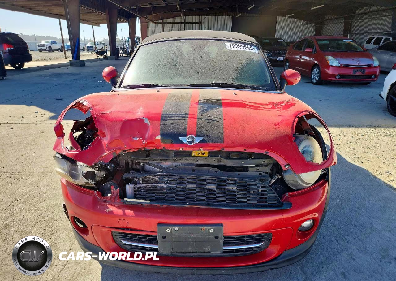 2012 Mini Cooper Roadster VIN:WMWSY1C58CT311514 - 5