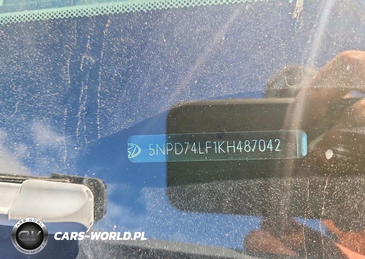 2019 Hyundai Elantra Se VIN:5NPD74LF1KH487042 - 12