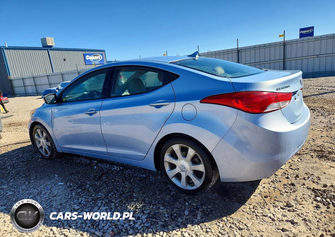 HYUNDAI ELANTRA GL VIN:KMHDH4AE6DU734888 - 2