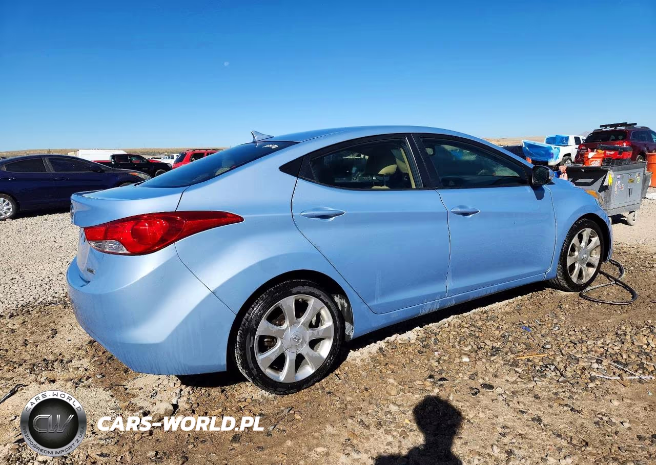 HYUNDAI ELANTRA GL VIN:KMHDH4AE6DU734888 - 3