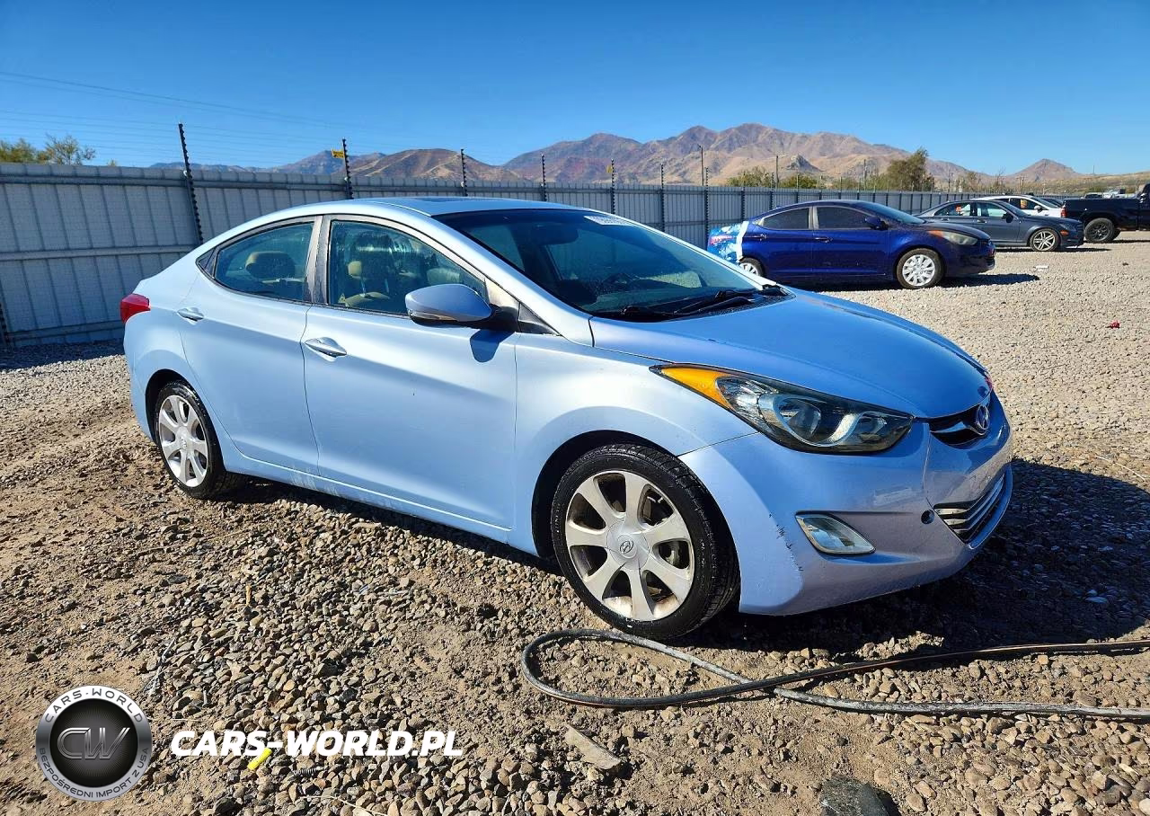 HYUNDAI ELANTRA GL VIN:KMHDH4AE6DU734888 - 4