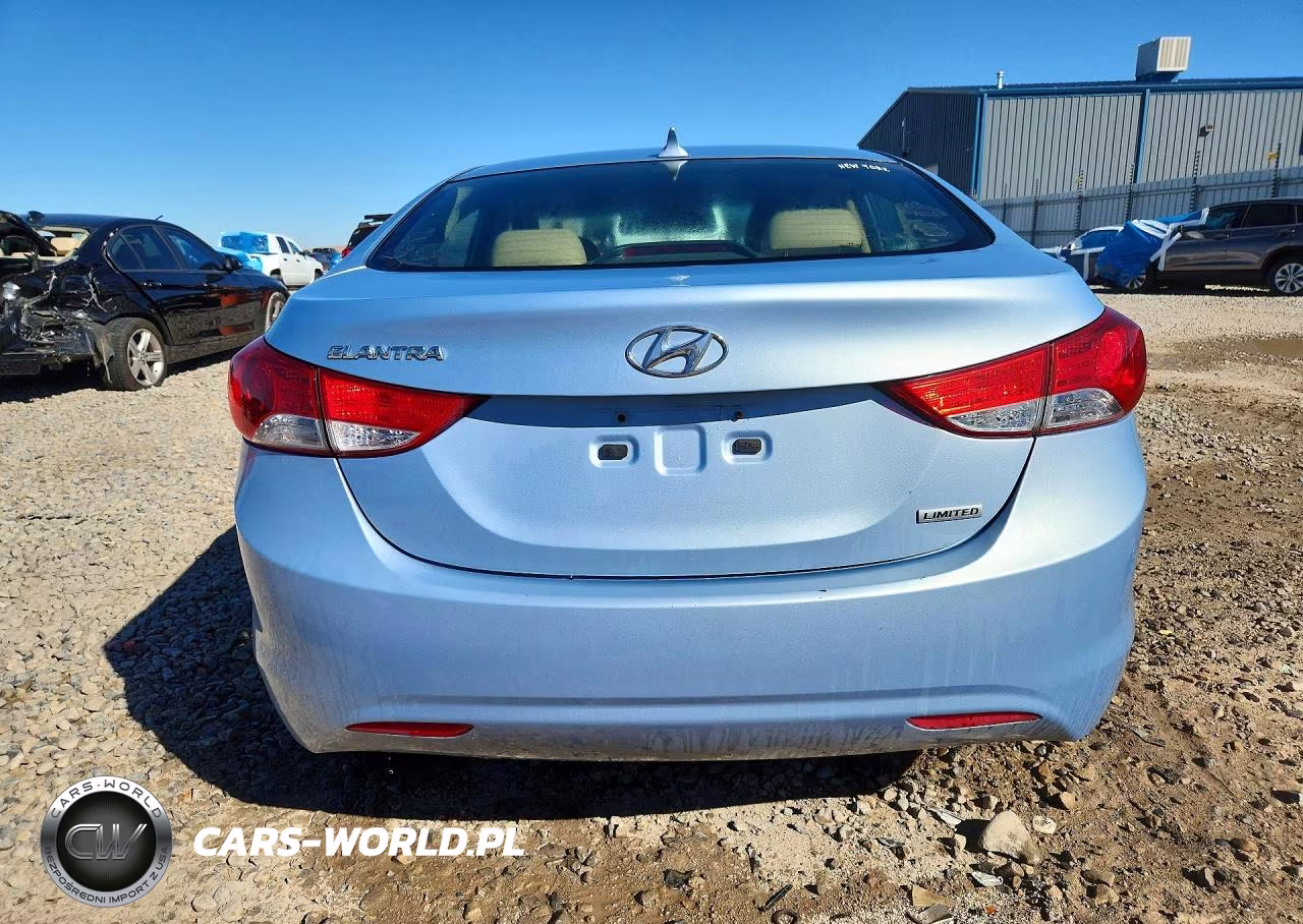 HYUNDAI ELANTRA GL VIN:KMHDH4AE6DU734888 - 6