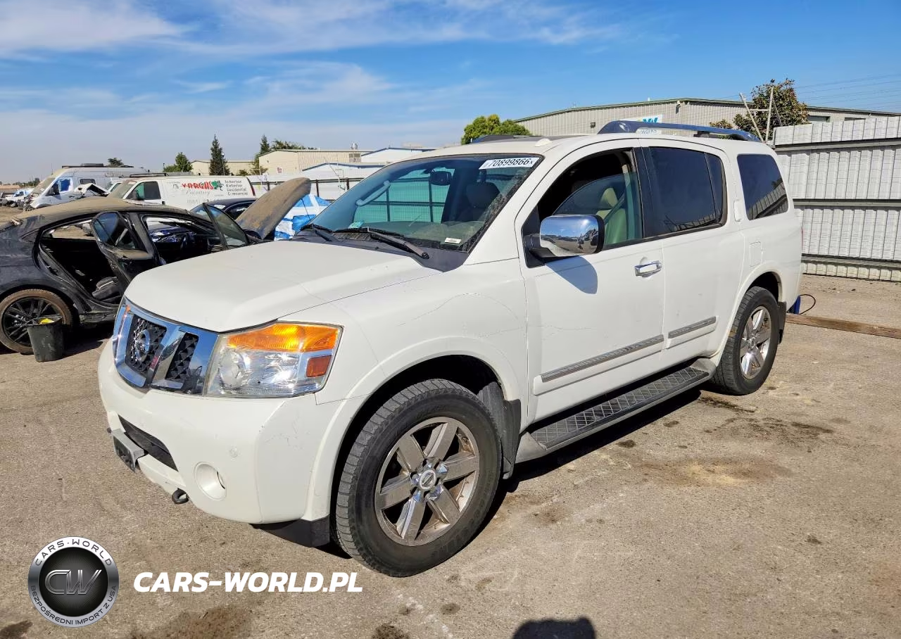 2012 Nissan Armada Sv VIN:5N1BA0NC5CN610827 - 1