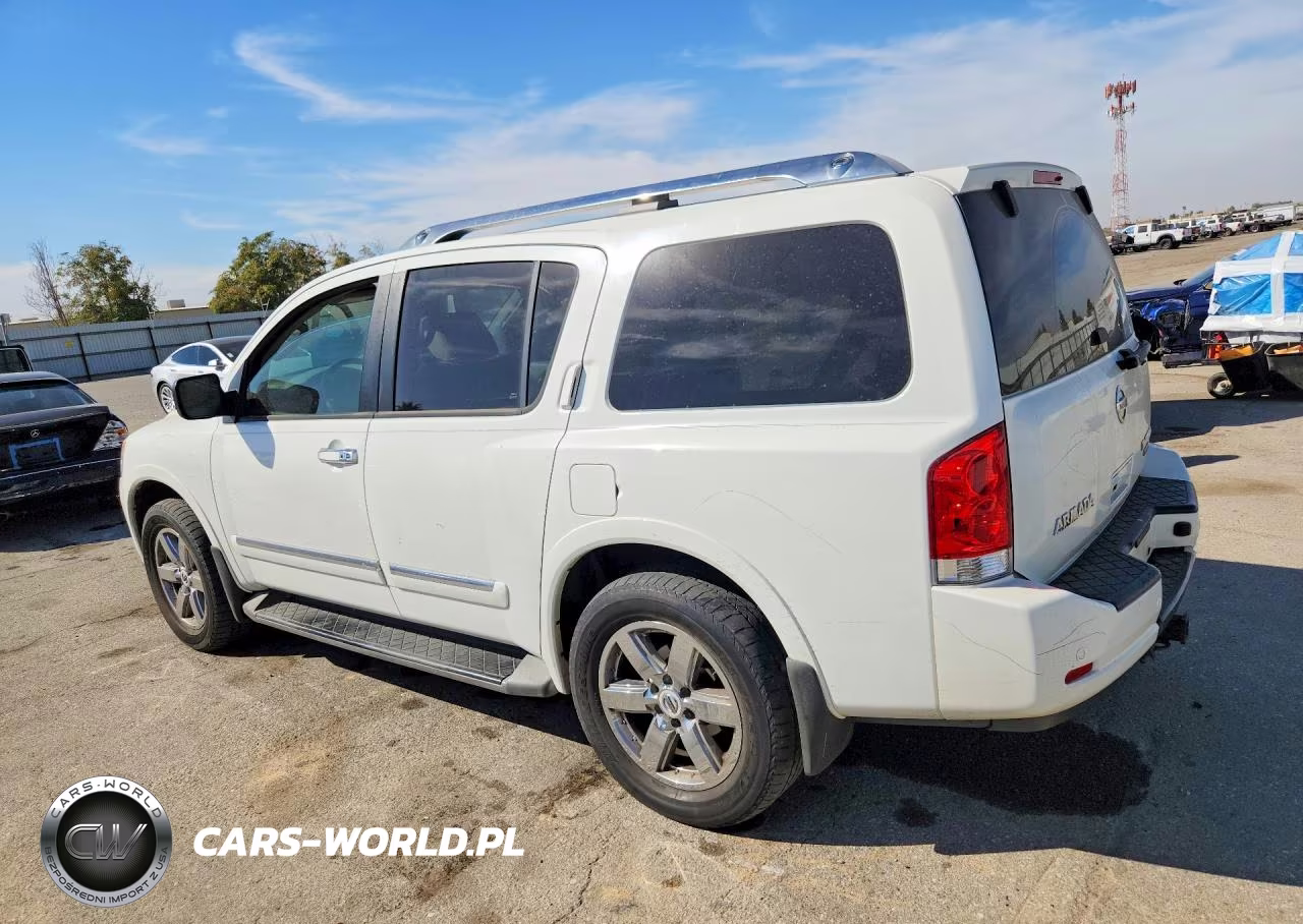 2012 Nissan Armada Sv VIN:5N1BA0NC5CN610827 - 2