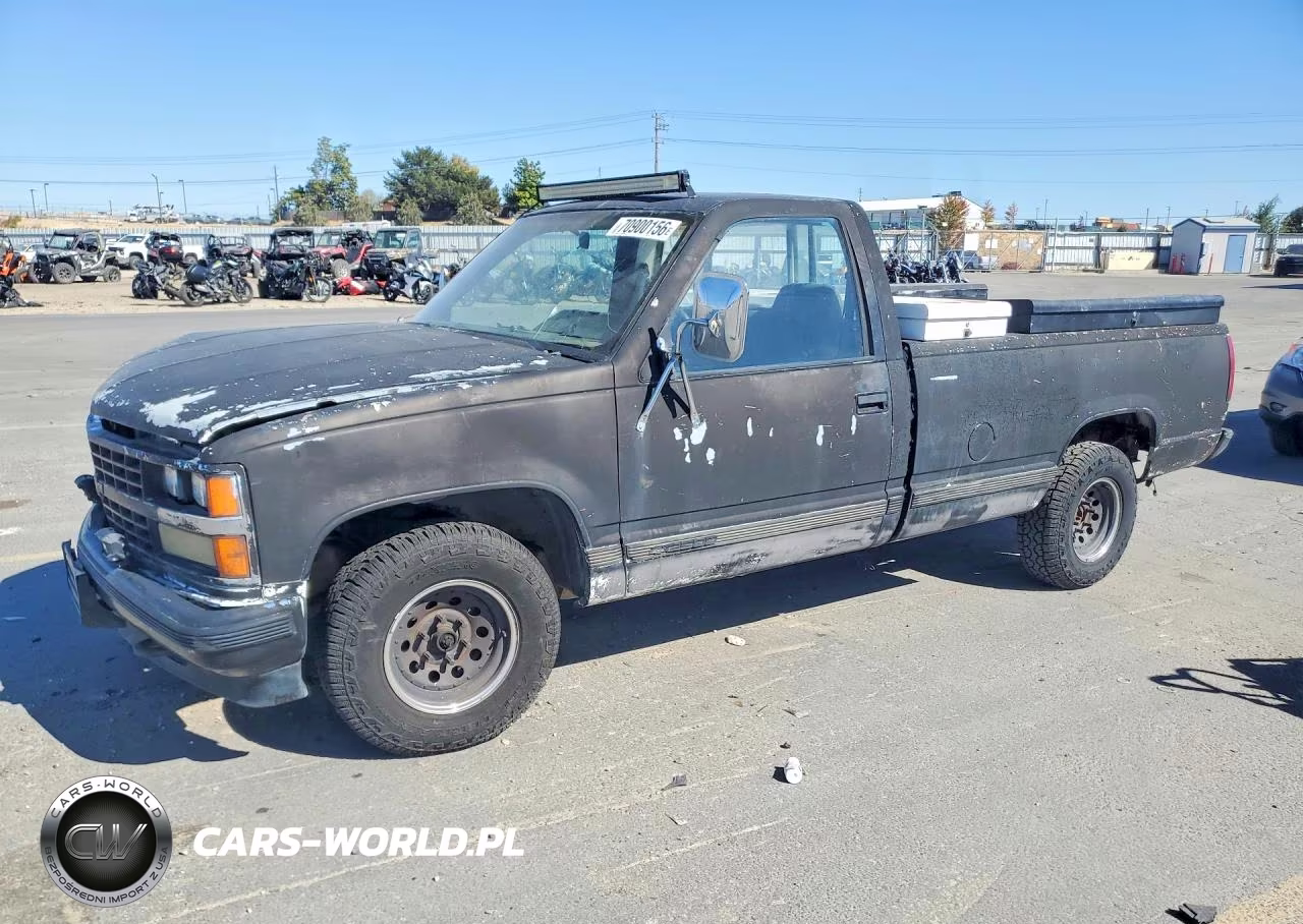 1989 Chevrolet Gmt-400 C2500 VIN:1GCFC24K3KE162607 - 1