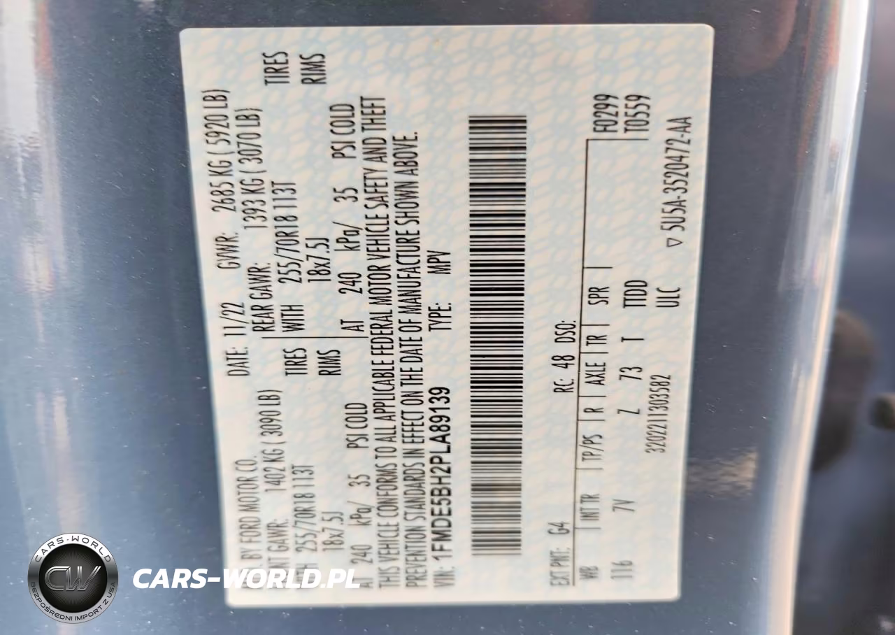 2023 Ford Bronco Base VIN:1FMDE5BH2PLA89139 - 13