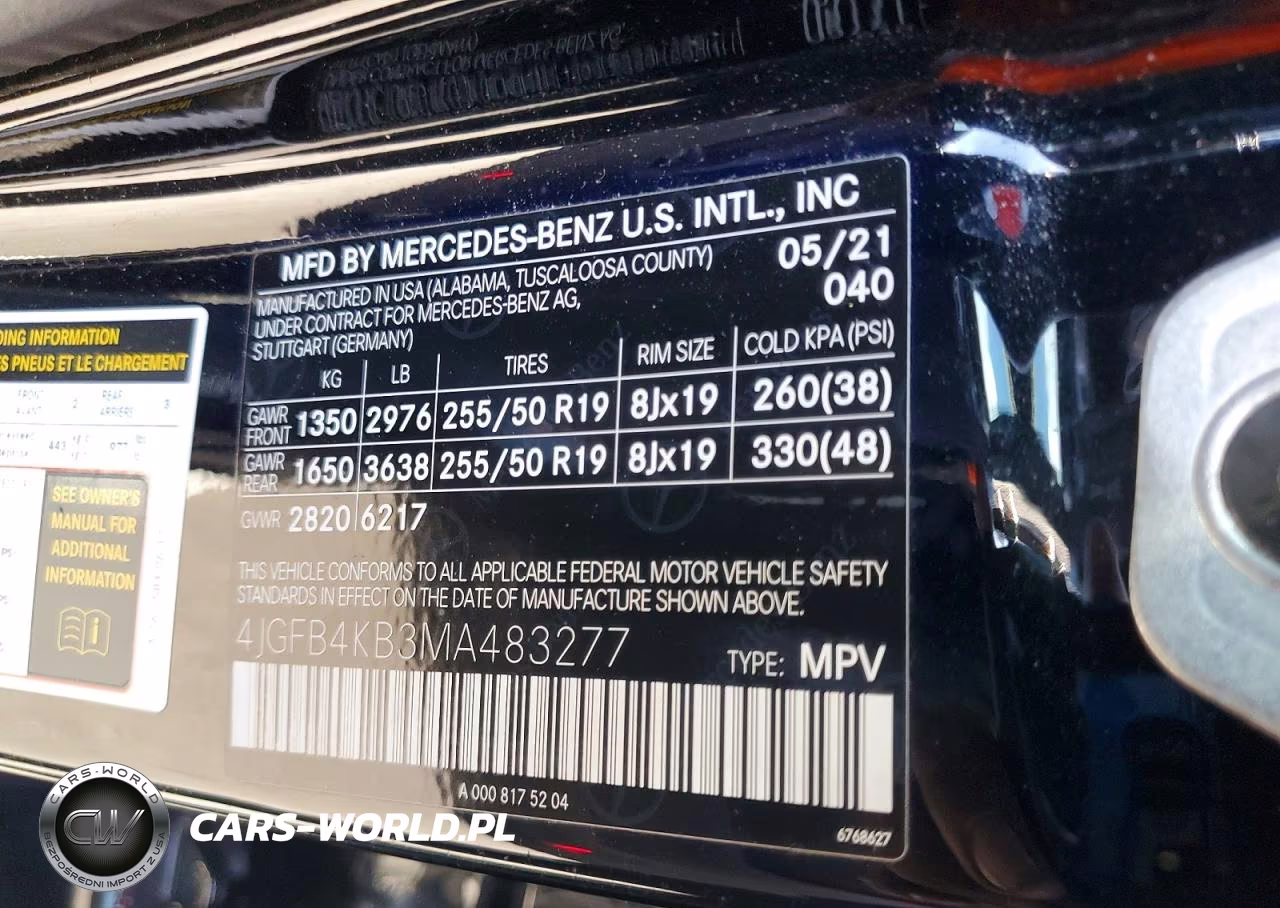 2021 Mercedes-Benz Gle 350 4Matic VIN:4JGFB4KB3MA483277 - 13