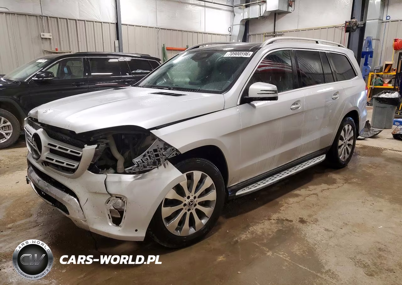 2018 Mercedes-Benz Gls 450 4Matic VIN:4JGDF6EE9JB165554 - 1