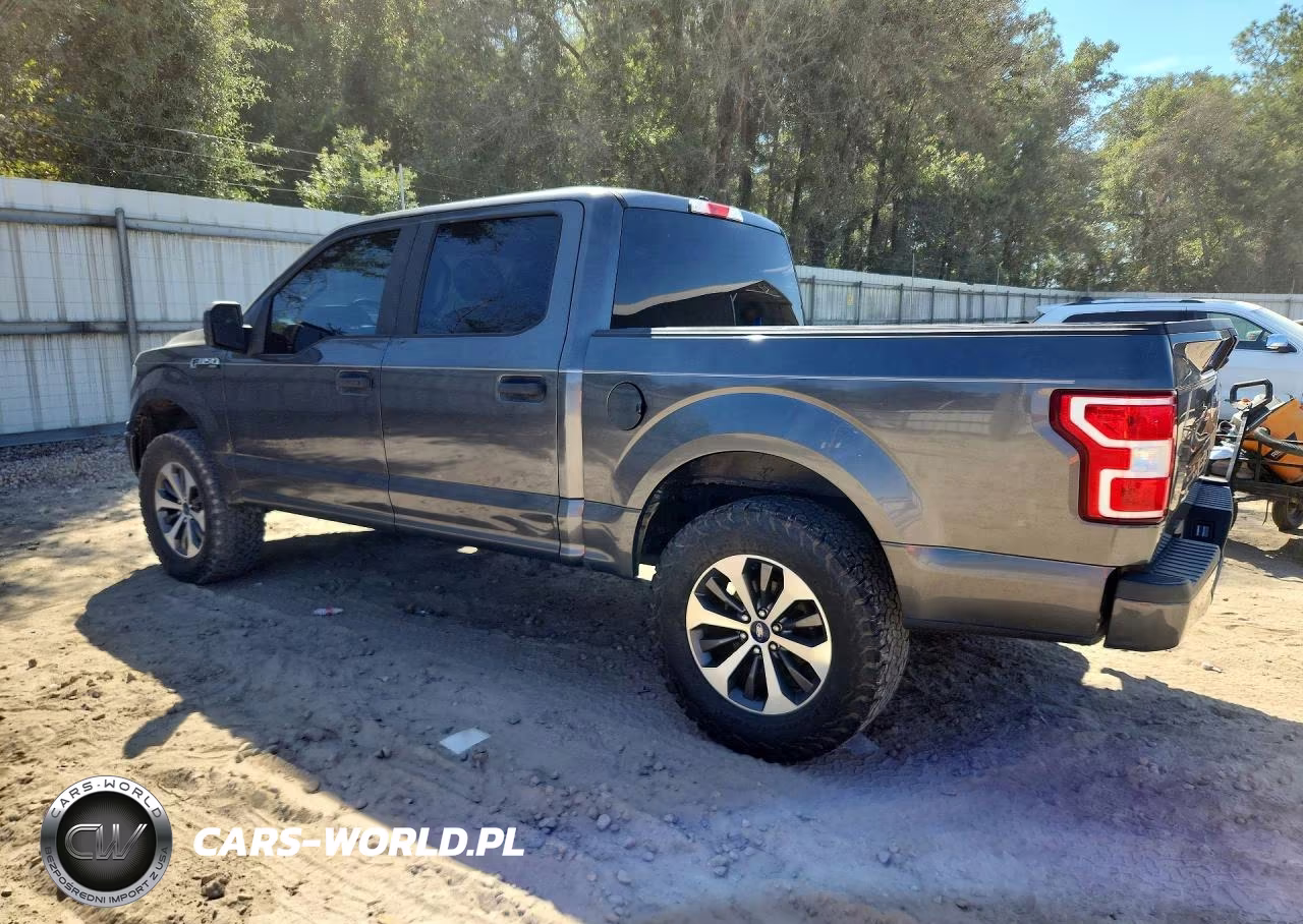 2019 Ford F150 Supercrew VIN:1FTEW1E55KFA51833 - 2