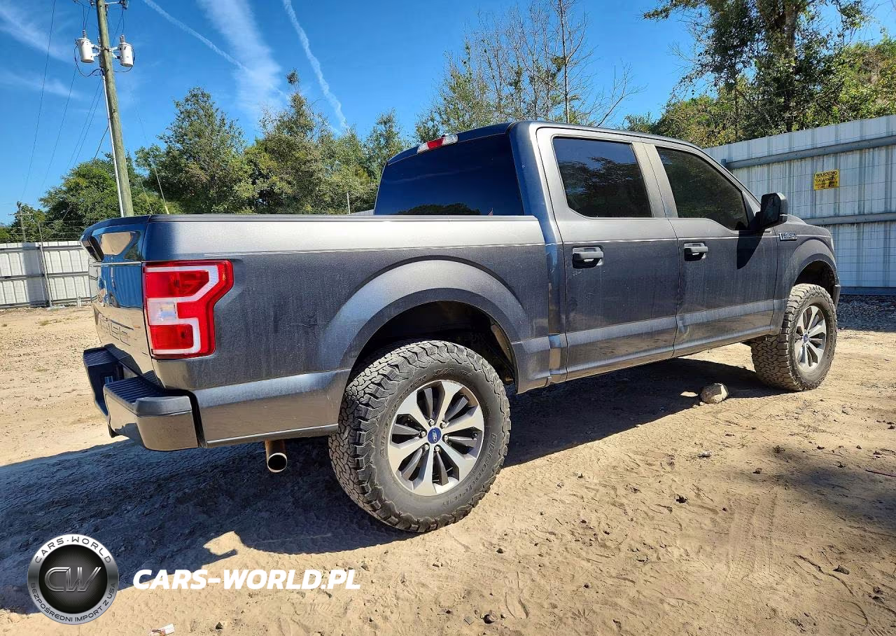 2019 Ford F150 Supercrew VIN:1FTEW1E55KFA51833 - 3