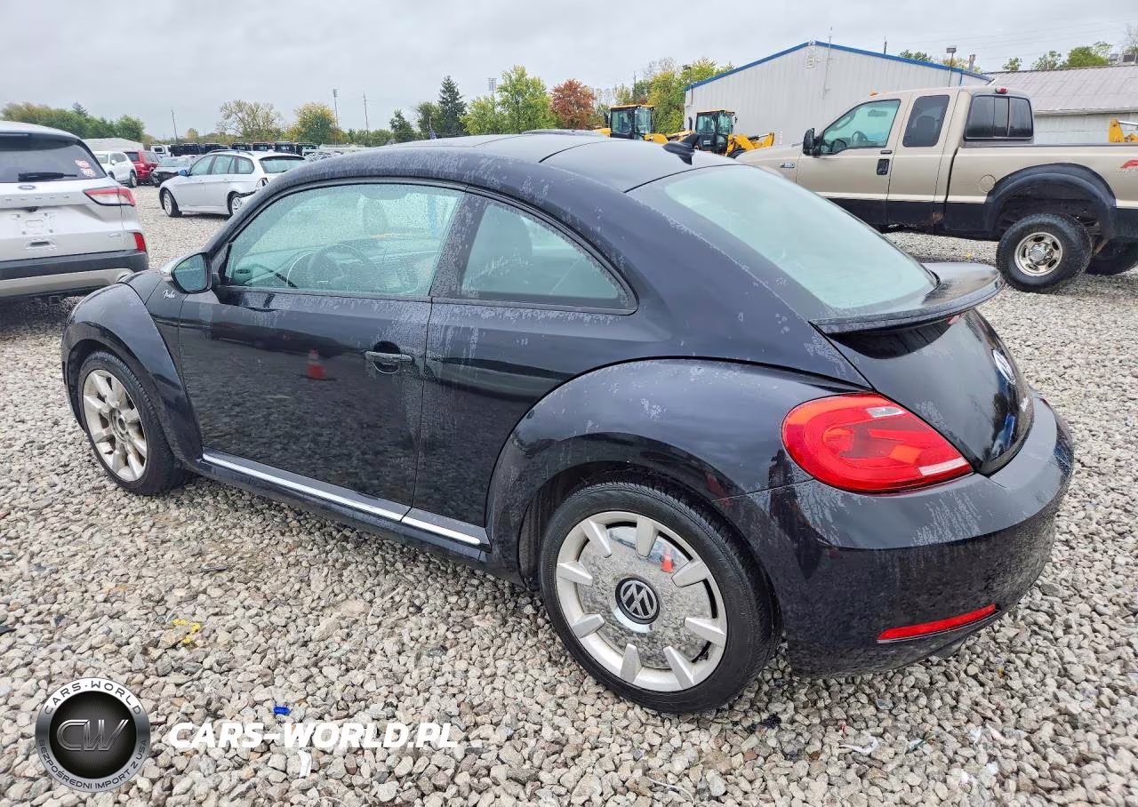2013 Volkswagen Beetle Turbo VIN:3VWVT7AT8DM687744 - 2