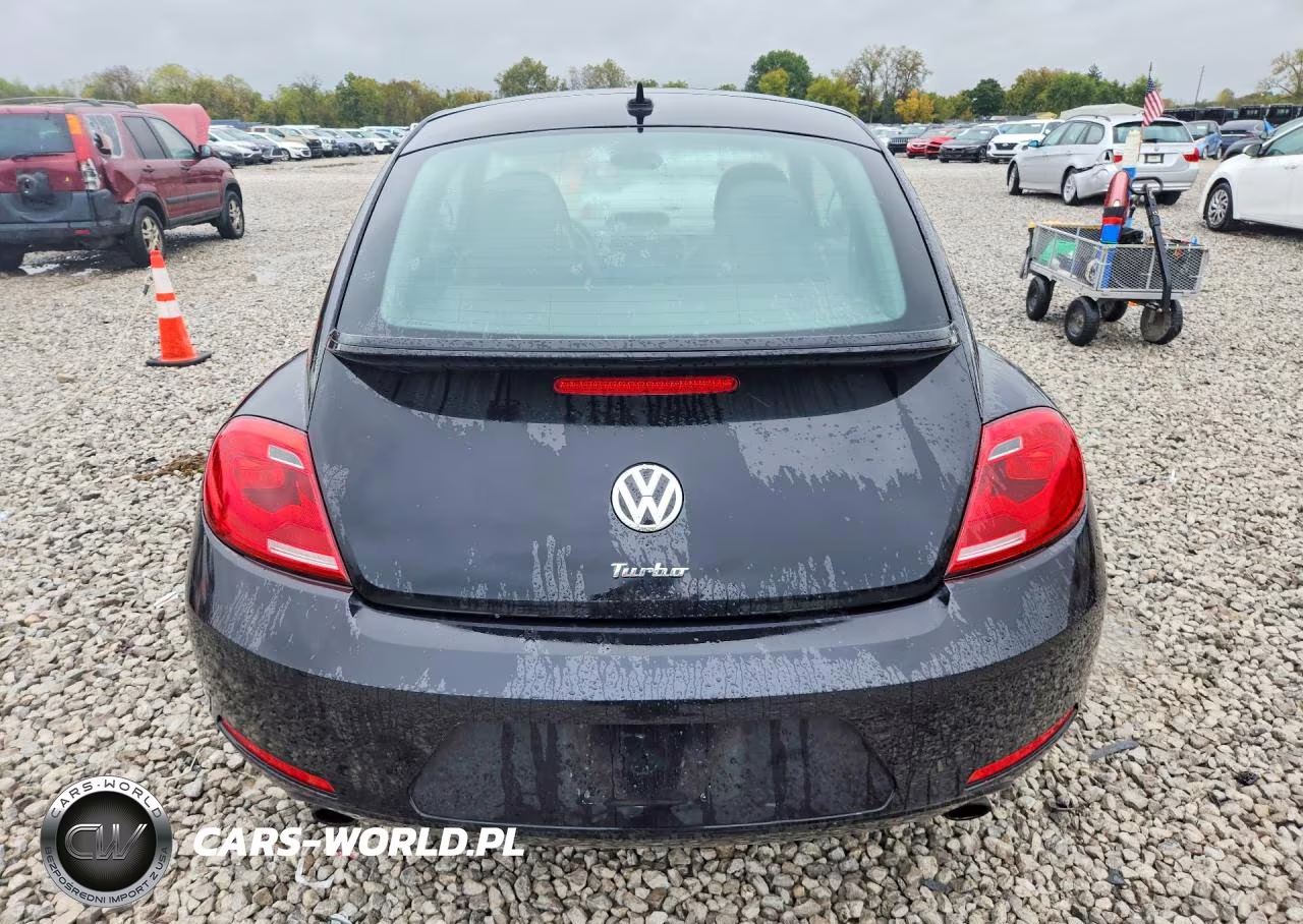 2013 Volkswagen Beetle Turbo VIN:3VWVT7AT8DM687744 - 6