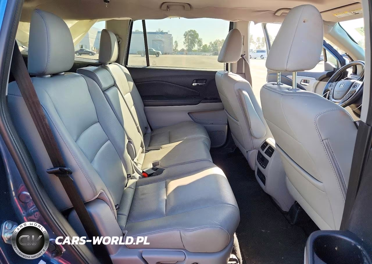2016 Honda Pilot Exln VIN:5FNYF6H75GB117283 - 11