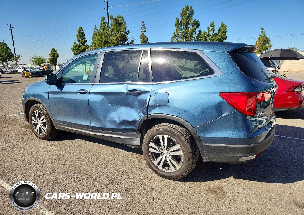 2016 Honda Pilot Exln VIN:5FNYF6H75GB117283 - 2