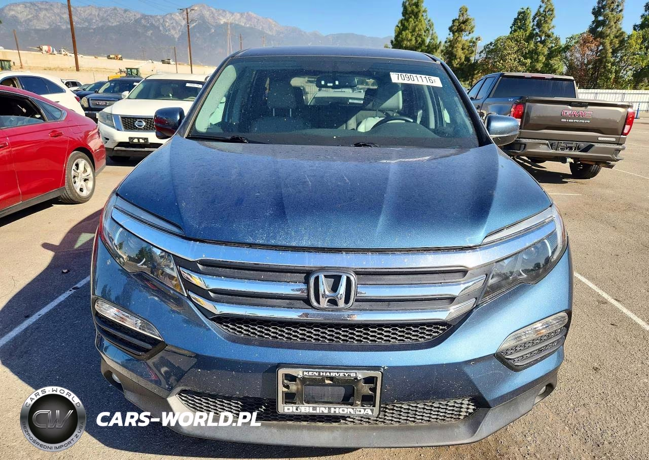 2016 Honda Pilot Exln VIN:5FNYF6H75GB117283 - 5