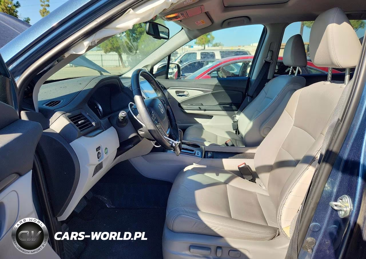 2016 Honda Pilot Exln VIN:5FNYF6H75GB117283 - 7