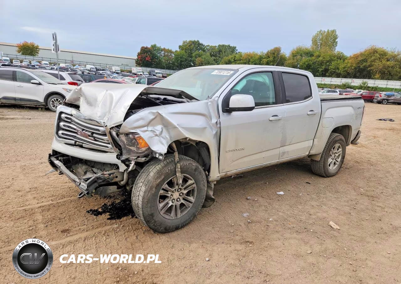 2019 GMC Canyon Sle VIN:1GTG6CEN5K1300732 - 1