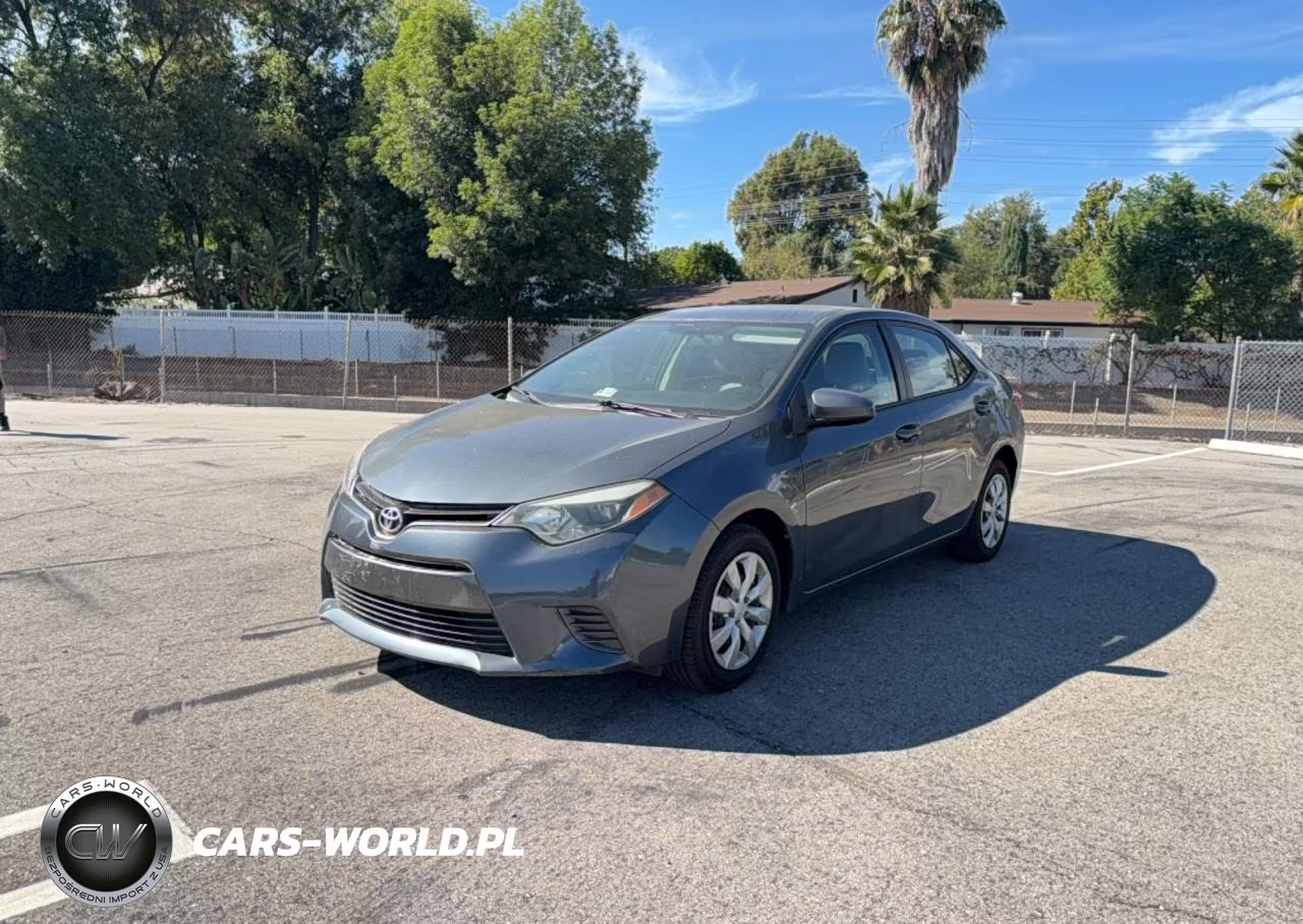 2015 Toyota Corolla Le VIN:2T1BURHE8FC230112 - 2