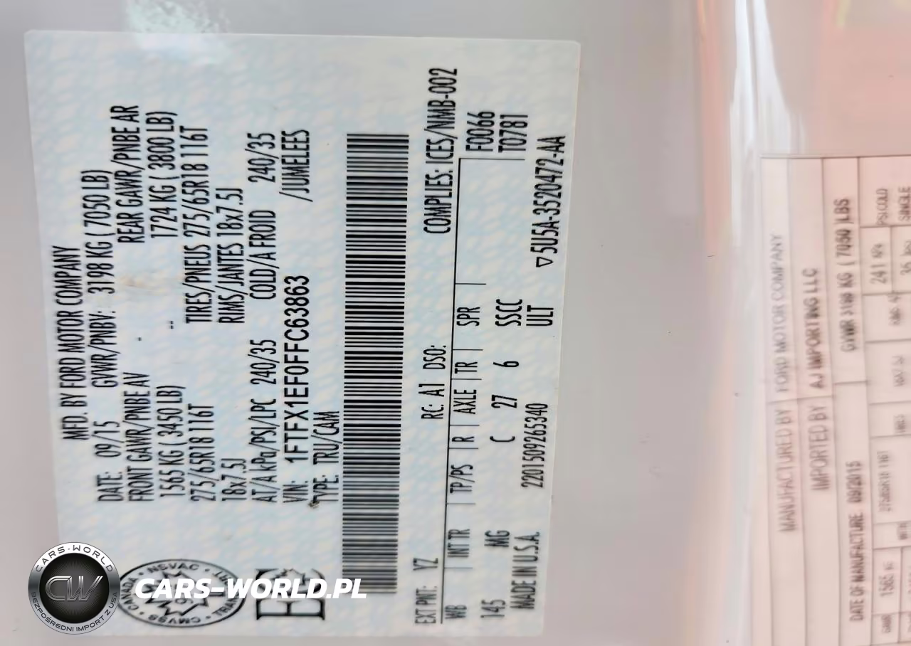 2015 Ford F150 Super Cab VIN:1FTFX1EF0FFC63863 - 12