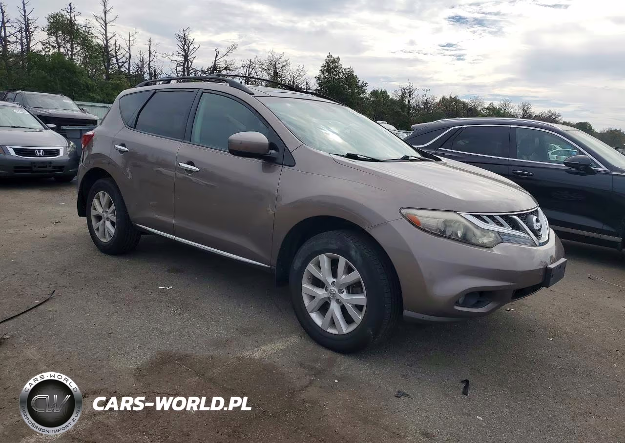 2011 Nissan Murano S VIN:JN8AZ1MW8BW167614 - 4