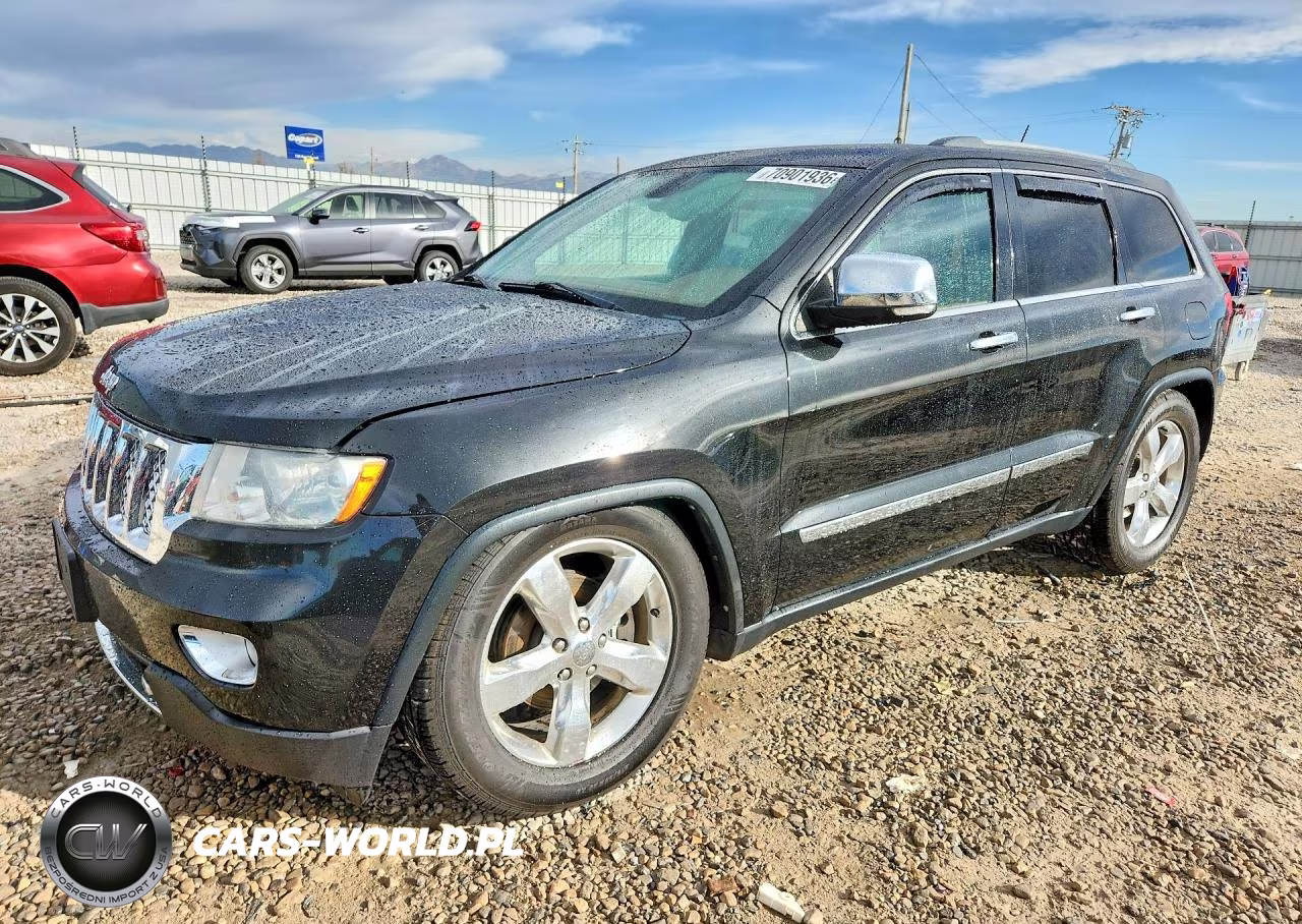 2012 Jeep Grand Cherokee Overland VIN:1C4RJFCT3CC348519 - 1