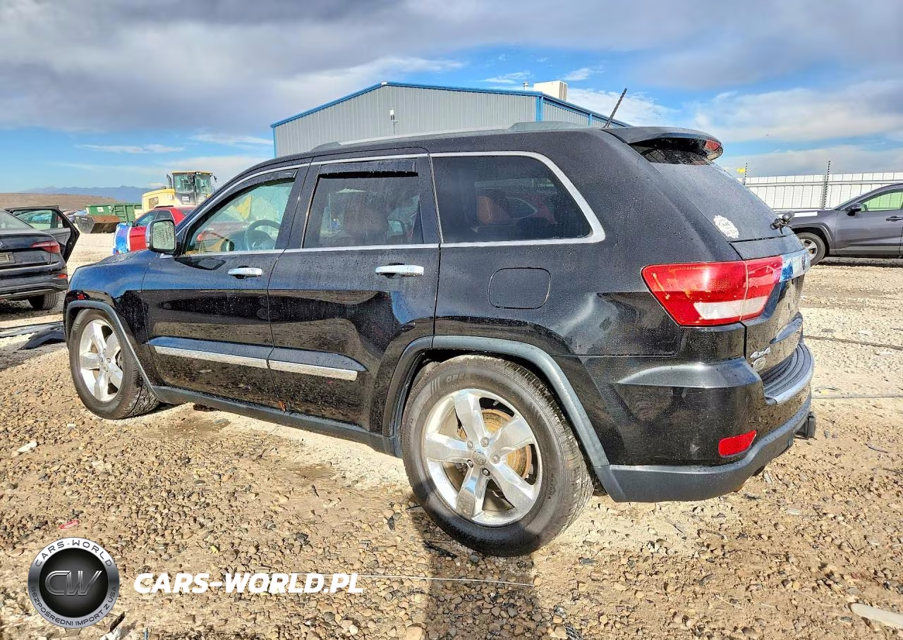2012 Jeep Grand Cherokee Overland VIN:1C4RJFCT3CC348519 - 2