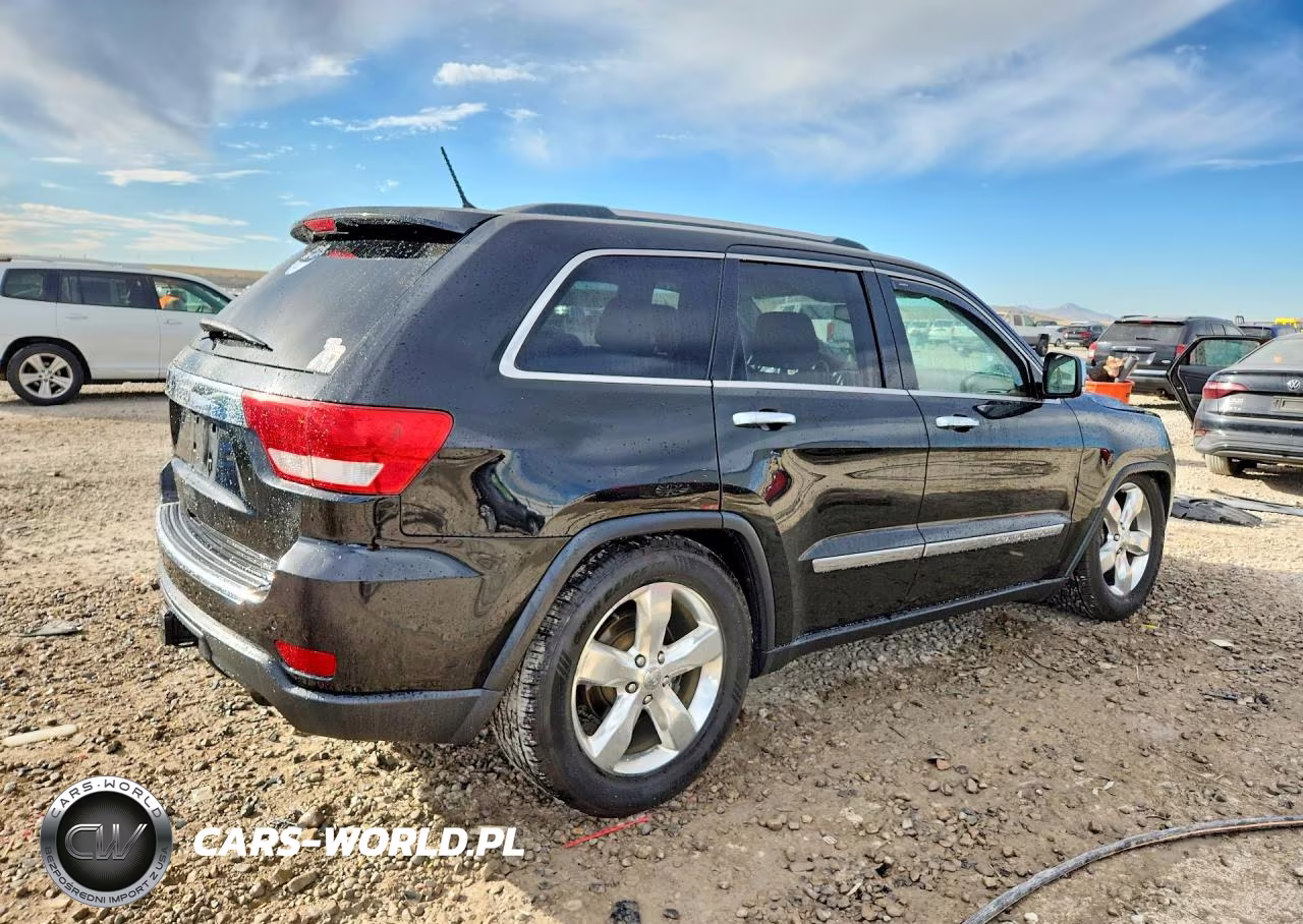 2012 Jeep Grand Cherokee Overland VIN:1C4RJFCT3CC348519 - 3