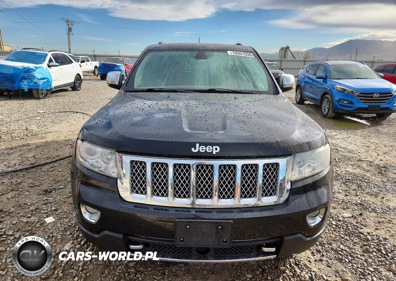 2012 Jeep Grand Cherokee Overland VIN:1C4RJFCT3CC348519 - 5
