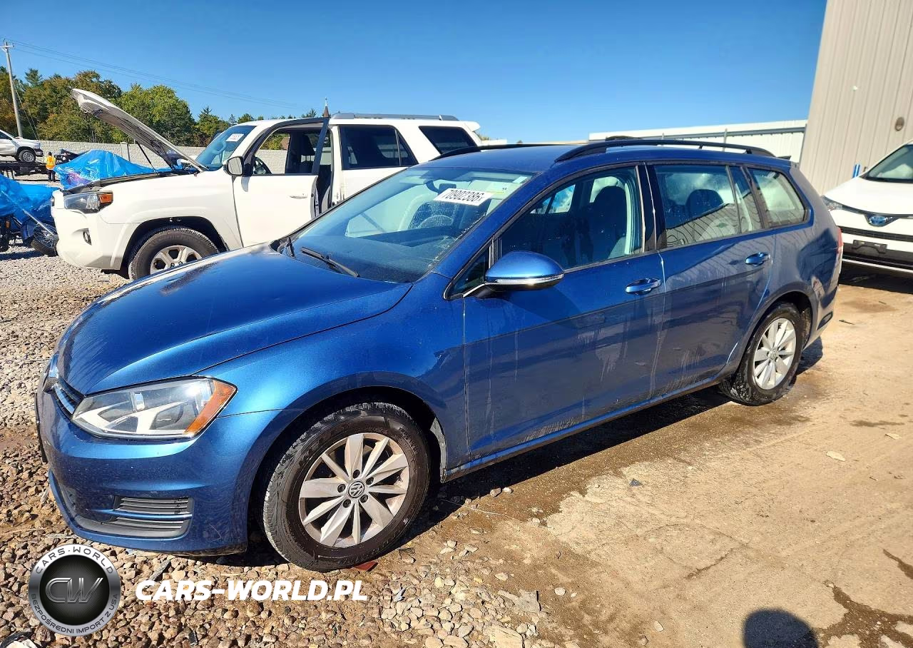 2016 Volkswagen Golf Sportwagen S VIN:3VWC17AU7GM513240 - 1