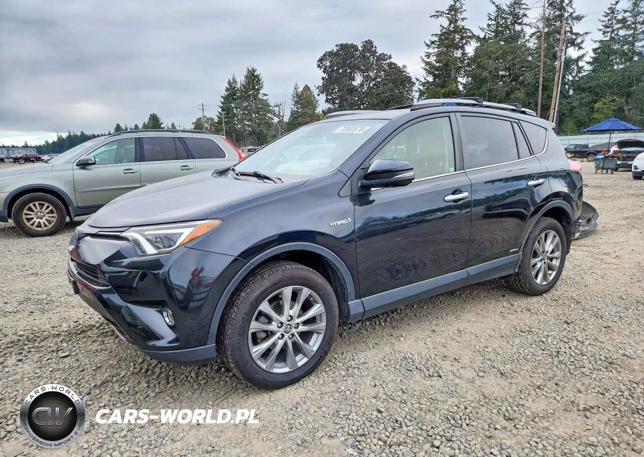 2017 Toyota Rav4 Hv Limited VIN:JTMDJREV9HD140785 - 1