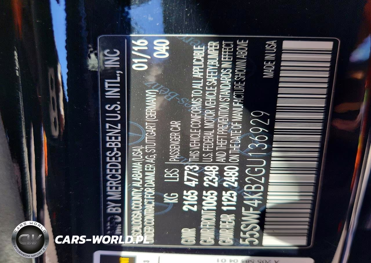2016 Mercedes-Benz C 300 4Matic VIN:55SWF4KB2GU136929 - 13