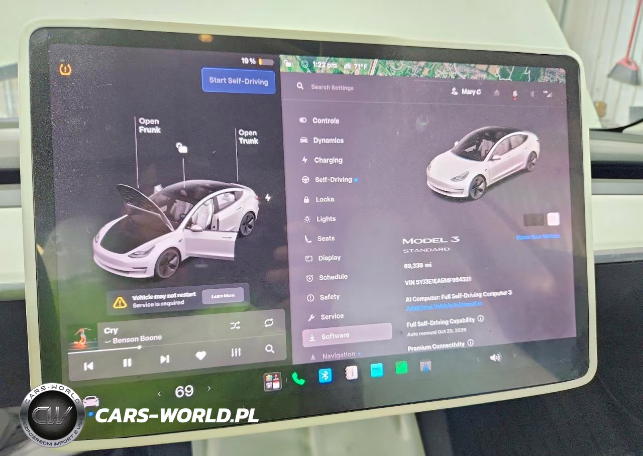 2021 Tesla Model 3 VIN:5YJ3E1EA5MF994321 - 9