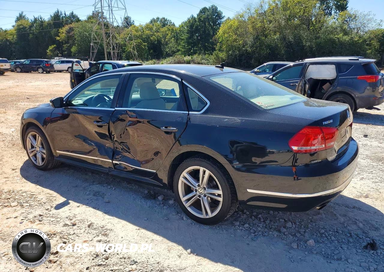 2014 Volkswagen Passat Sel VIN:1VWCS7A32EC112942 - 2