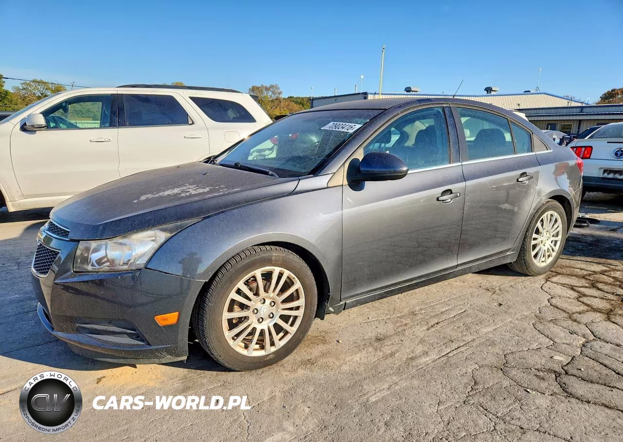 2013 Chevrolet Cruze Eco VIN:1G1PH5SB7D7189836 - 1