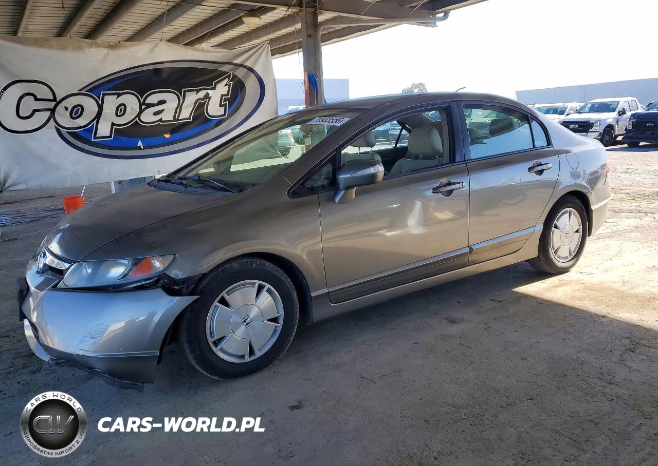 2008 Honda Civic Hybrid VIN:JHMFA362X8S002421 - 1