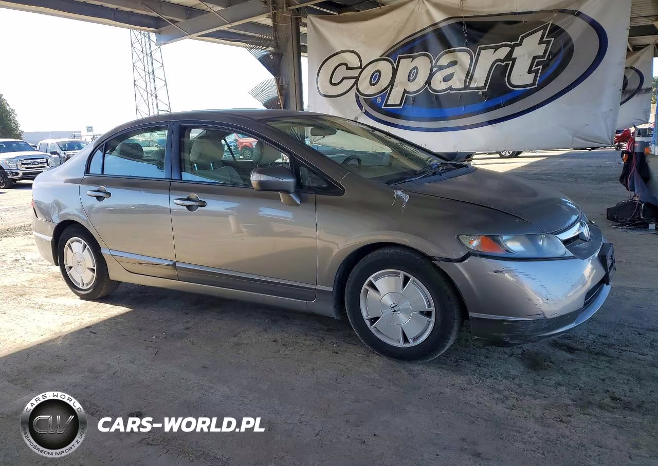 2008 Honda Civic Hybrid VIN:JHMFA362X8S002421 - 4