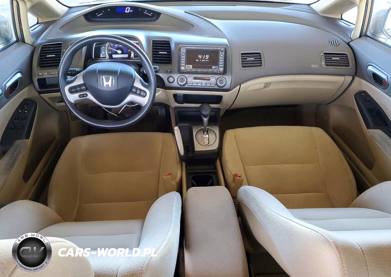 2008 Honda Civic Hybrid VIN:JHMFA362X8S002421 - 8