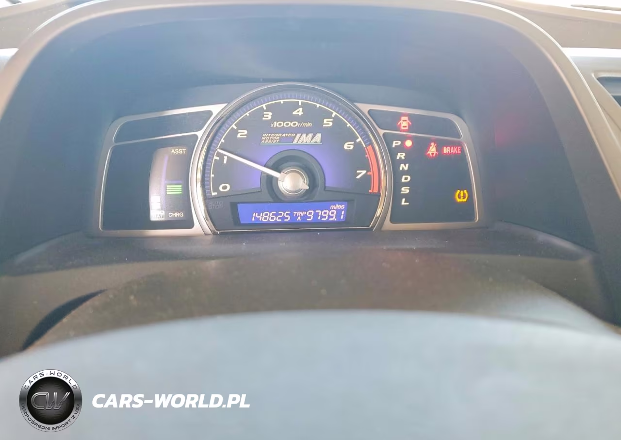 2008 Honda Civic Hybrid VIN:JHMFA362X8S002421 - 9