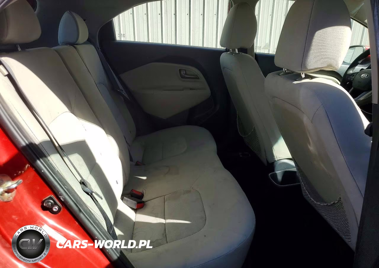 2013 Kia Rio Lx VIN:KNADM5A3XD6307025 - 10