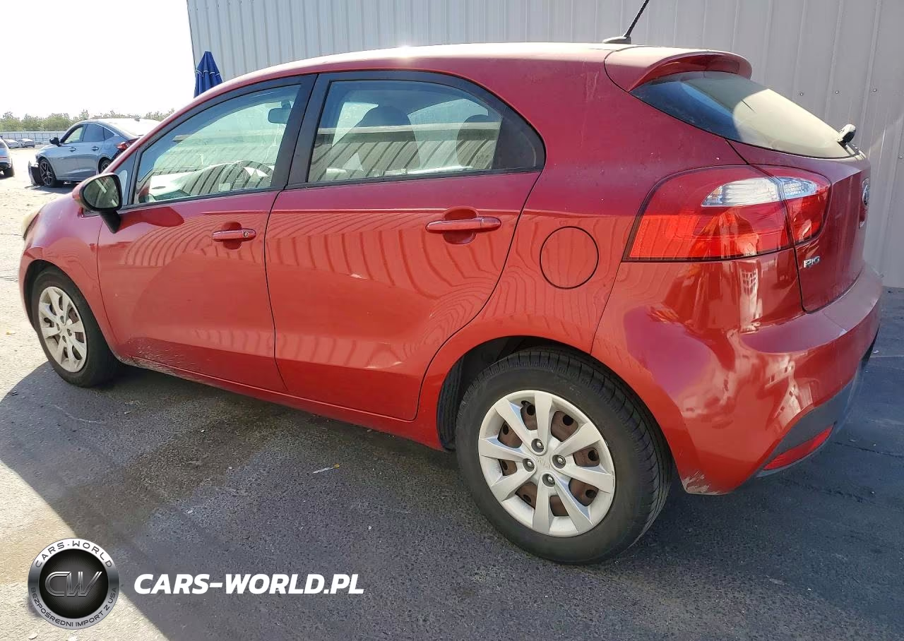 2013 Kia Rio Lx VIN:KNADM5A3XD6307025 - 2