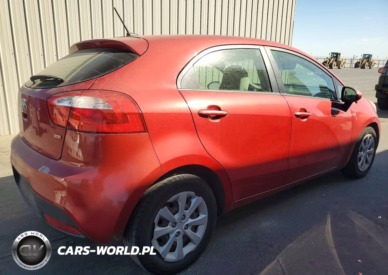 2013 Kia Rio Lx VIN:KNADM5A3XD6307025 - 3