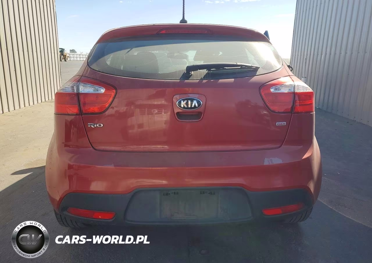 2013 Kia Rio Lx VIN:KNADM5A3XD6307025 - 6