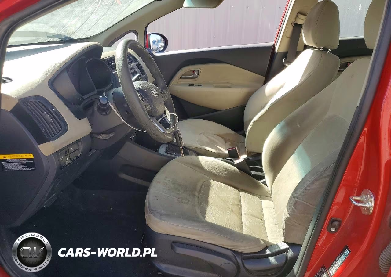 2013 Kia Rio Lx VIN:KNADM5A3XD6307025 - 7