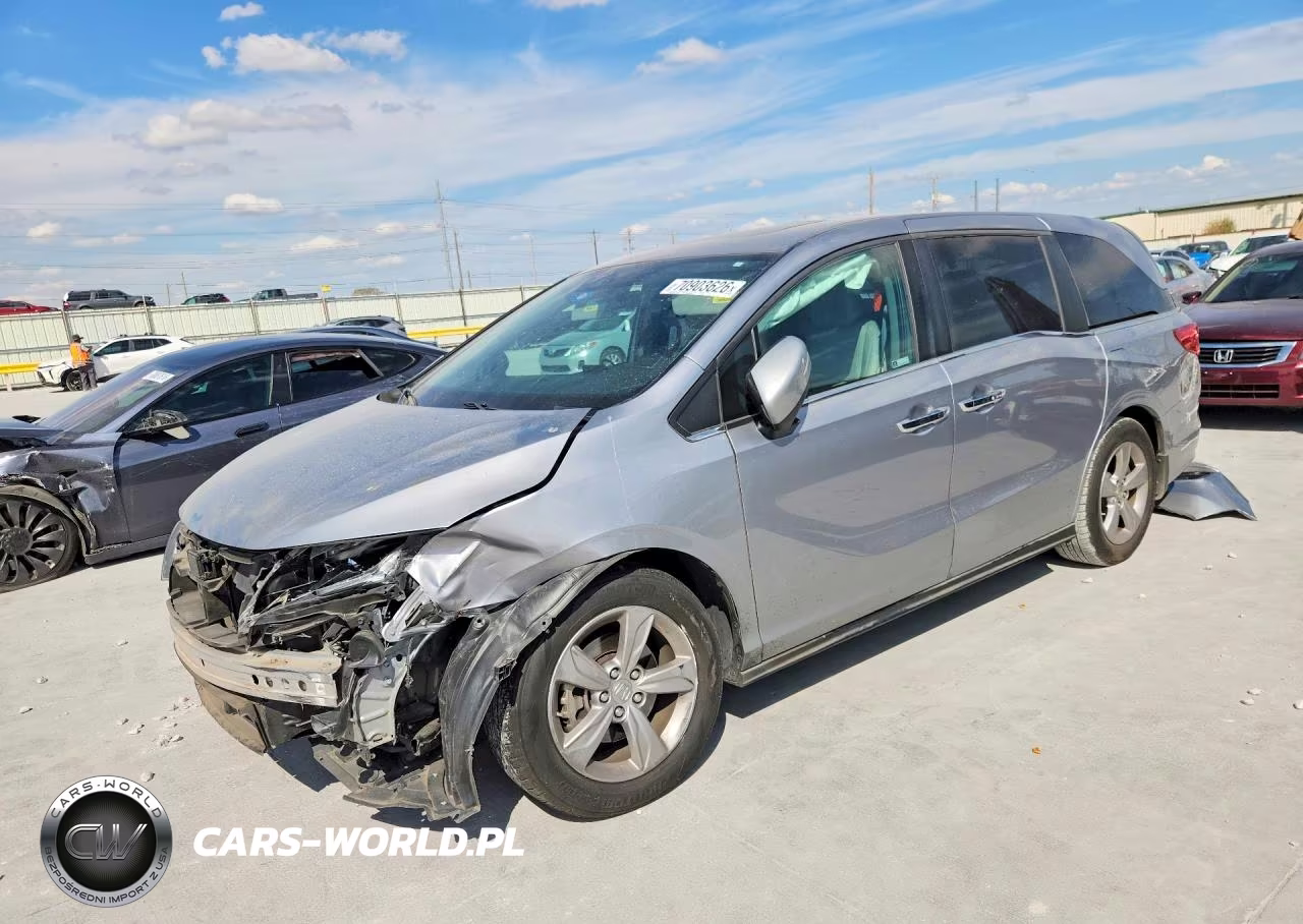 2019 Honda Odyssey Exl VIN:5FNRL6H70KB044703 - 1