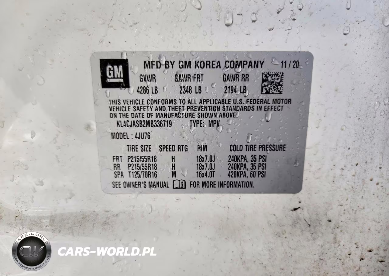 2021 Buick Encore Preferred VIN:KL4CJASB2MB336719 - 13
