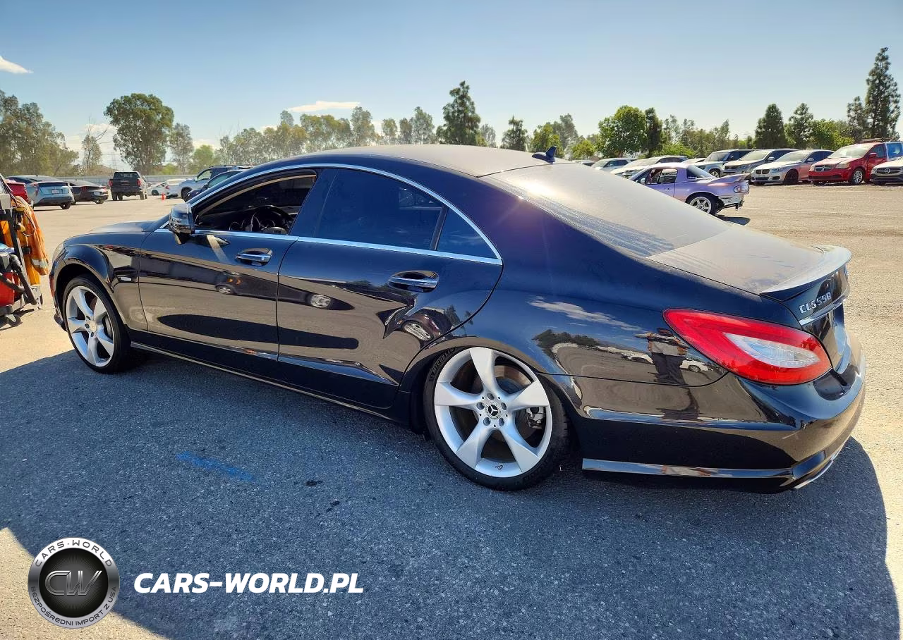 2012 Mercedes-Benz Cls 550 VIN:WDDLJ7DB0CA043272 - 2